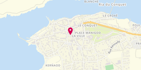 Plan de A l'Encre, 4 Place de Llandeilo, 29217 Le Conquet