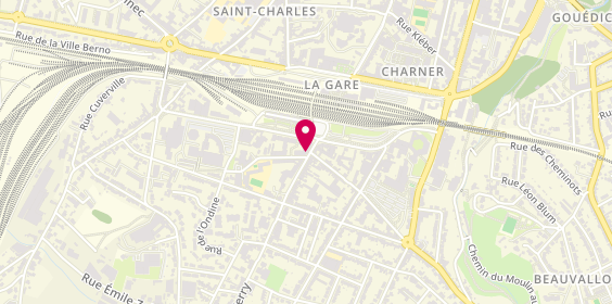 Plan de Bojangles Café Librairie, 6 Rue Jules Ferry, 22000 Saint-Brieuc