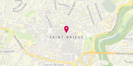 Plan de La Nouvelle Librairie, 12 Rue Saint-Vincent de Paul, 22000 Saint-Brieuc