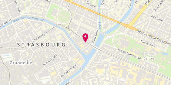 Plan de Librairie Chrétienne CLC Strasbourg, 24 avenue de la Marseillaise, 67000 Strasbourg