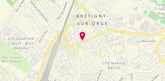 Plan de Le Livre d'Orge, 15 Boulevard de la République, 91220 Brétigny-sur-Orge