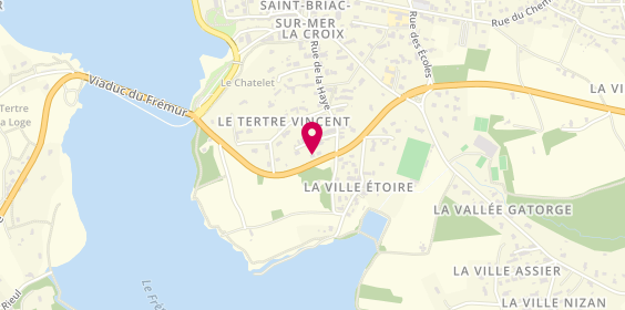 Plan de Jf Letenneur Livres Rares, 11 Boulevard du Tertre Gondan, 35800 Saint-Briac-sur-Mer