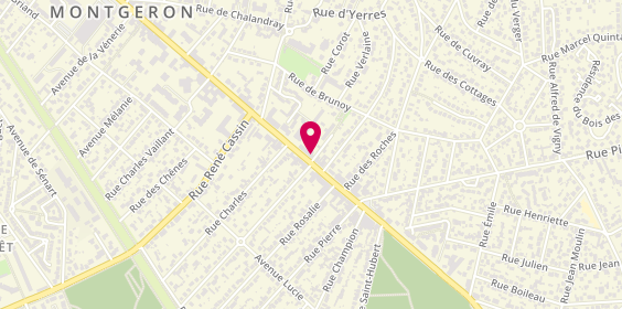 Plan de Le Petit Poucet, 127 avenue de la République, 91230 Montgeron