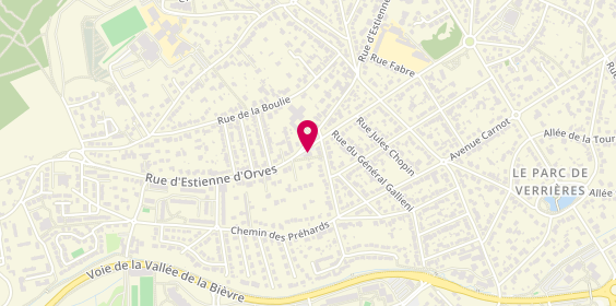 Plan de Maison de la Presse, 103 Rue d'Estienne d'Orves, 91370 Verrières-le-Buisson
