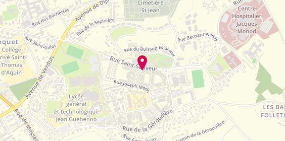 Plan de Le Saint Sauveur, Ens Centre Comm Saint Sauveur Rue Housset, 61100 Flers