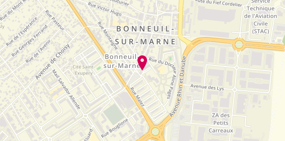 Plan de Le Bonneuillois, 3 Allée Edith Piaf, 94380 Bonneuil-sur-Marne