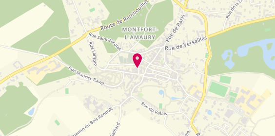 Plan de L'Antiseche, 1 Bis Rue Amaury, 78490 Montfort-l'Amaury