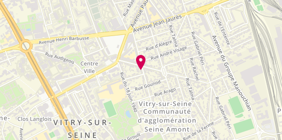 Plan de Le Tome 47, 47 avenue Guy Môquet, 94400 Vitry-sur-Seine