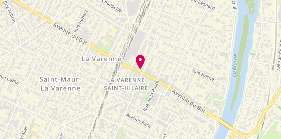 Plan de Editions Jets d'Encre, 81 avenue du Bac, 94210 Saint-Maur-des-Fossés