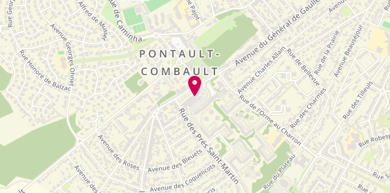 Plan de FNAC, Centre Commercial Des avenue de la République, 77340 Pontault-Combault