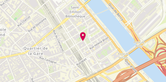 Plan de Gibert Joseph, 21 Rue Marie-Andrée Lagroua Weill-Hallé, 75013 Paris