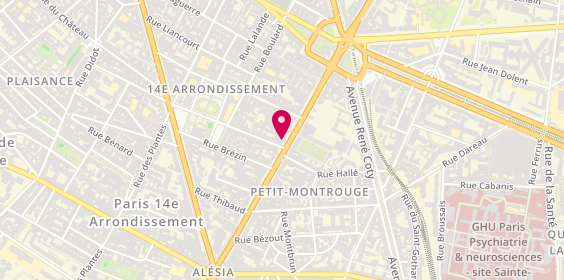 Plan de Disco Livres, 34 avenue du Général Leclerc, 75014 Paris