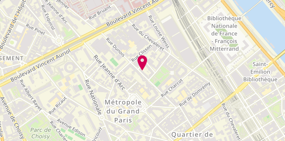 Plan de Editions Delga, 38 Rue Dunois, 75013 Paris