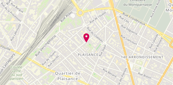 Plan de Tropiques, 63 Rue Raymond Losserand 56 Et, 75014 Paris