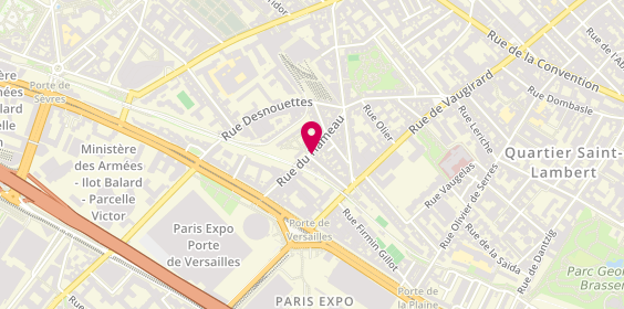 Plan de Presse du Hameau, 17 Rue du Hameau, 75015 Paris