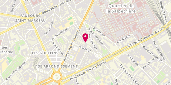 Plan de Le Chat Se Livre, 19 Rue de Campo-Formio, 75013 Paris