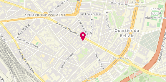 Plan de Aux Contes de Fées, 234 avenue Daumesnil, 75012 Paris
