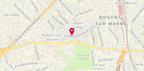 Plan de ABN - Nogent, 107 grande Rue Charles de Gaulle, 94130 Nogent-sur-Marne