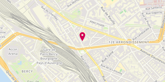 Plan de Bureau Vallée, 203 Rue de Charenton, 75012 Paris