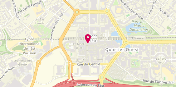 Plan de France Loisirs, Centre Commercial Les Arcades
Boulevard du Mont d'Est, 93160 Noisy-le-Grand