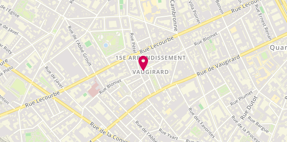 Plan de Byblos, 95 Rue Blomet, 75015 Paris
