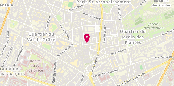 Plan de ACL - Les éditions du Kangourou, 12 Rue de l'Épée de Bois, 75005 Paris