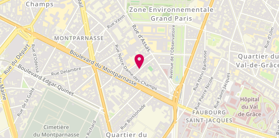 Plan de Les Libres Champs Léa, 18 Rue le Verrier, 75006 Paris