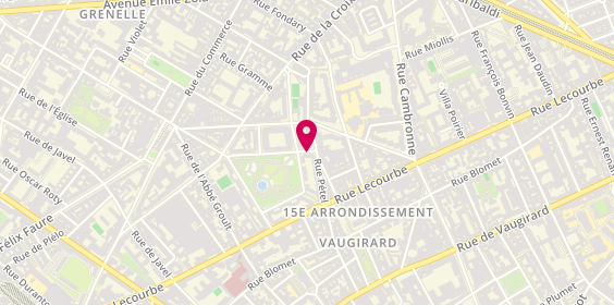 Plan de Librairie Vincent Prevost - Incipit, 20 Rue Léon Lhermitte, 75015 Paris