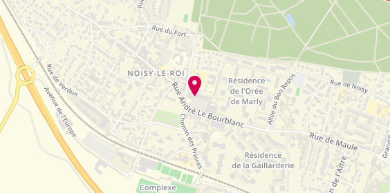 Plan de Librairie au Fil des Mots, 4 Rue André le Bourblanc, 78590 Noisy-le-Roi