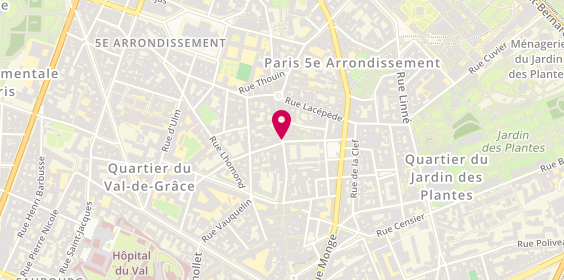 Plan de L'Arbre du Voyageur, 55 Rue Mouffetard, 75005 Paris