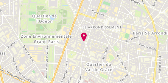 Plan de Librairie du Québec, 30 Rue Gay-Lussac, 75005 Paris