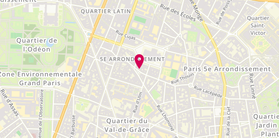 Plan de Librairie Portugaise et Chandeigne, 21 Rue des Fossés Saint-Jacques, 75005 Paris