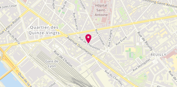Plan de Livressence, 129 Rue de Charenton, 75012 Paris