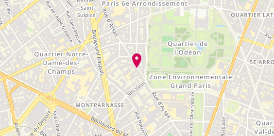 Plan de INGERT Philippe, 68 Rue Assas, 75006 Paris
