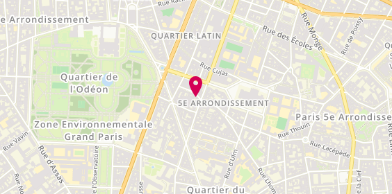 Plan de La Mémoire du Droit, 5 Rue Malebranche, 75005 Paris