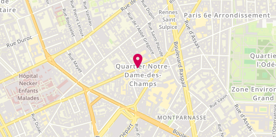 Plan de Librairie Courant d'Art Montparnasse, 79 Rue de Vaugirard, 75006 Paris
