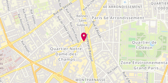 Plan de La Maison de l'Oeuvre d'Orient (anciennement Biblia), 61 Rue de Vaugirard, 75006 Paris