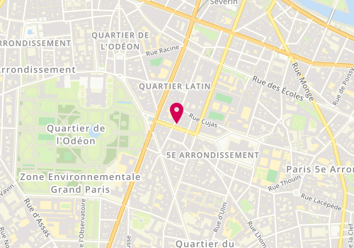 Plan de Librairie LGDJ, 20 Rue Soufflot, 75005 Paris