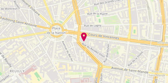 Plan de Librairie Les champs magnetiques, 80 Rue du Rendez-Vous, 75012 Paris