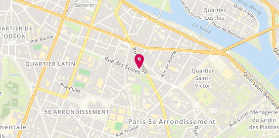 Plan de Paginaire'soft, 10 Rue des Écoles, 75005 Paris