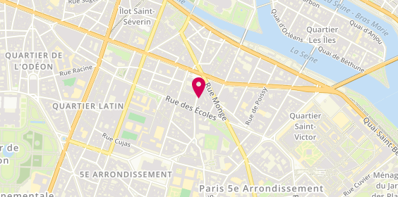 Plan de Les Éditeurs Réunis - Centre culturel Alexandre Soljenitsyne, 11 Rue de la Montagne Sainte Geneviève, 75005 Paris
