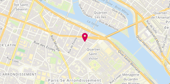 Plan de Librairie Sylvain GOUDEMARE, 9 Rue du Cardinal Lemoine, 75005 Paris