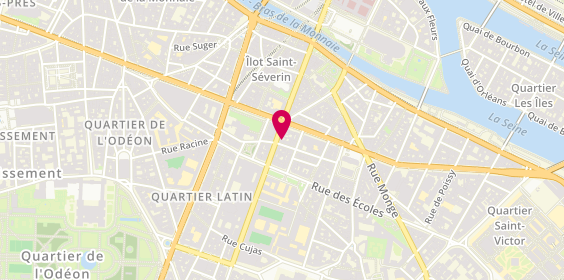 Plan de Librairie Vignes, 57 Rue Saint-Jacques, 75005 Paris