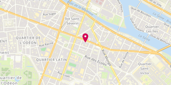 Plan de Librairie Eyrolles, Eyrolles Pro, 55-57-61 Boulevard Saint-Germain, 75005 Paris
