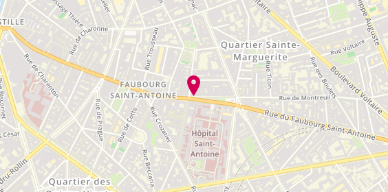 Plan de Page 189, 189 Rue du Faubourg Saint-Antoine, 75011 Paris