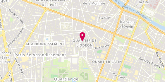 Plan de Arléa, 16 Rue de l'Odéon, 75006 Paris