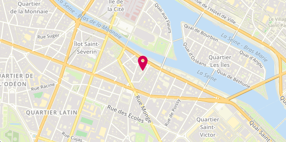 Plan de Le Monde en Tique, 6 Rue Maître Albert, 75005 Paris