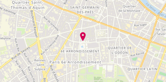 Plan de Georges Thuillier, 10 place Saint-Sulpice, 75006 Paris