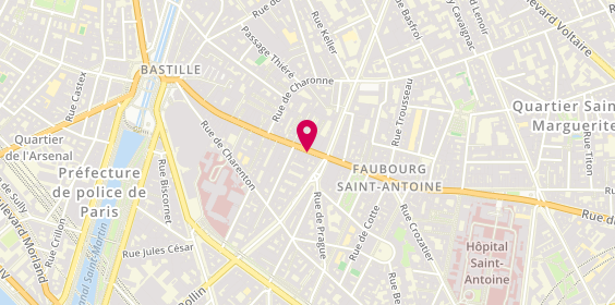 Plan de Book Off, 90 Rue du Faubourg Saint-Antoine, 75012 Paris
