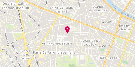 Plan de Jean-Denis Touzot Libraire, 38 Rue Saint-Sulpice, 75006 Paris